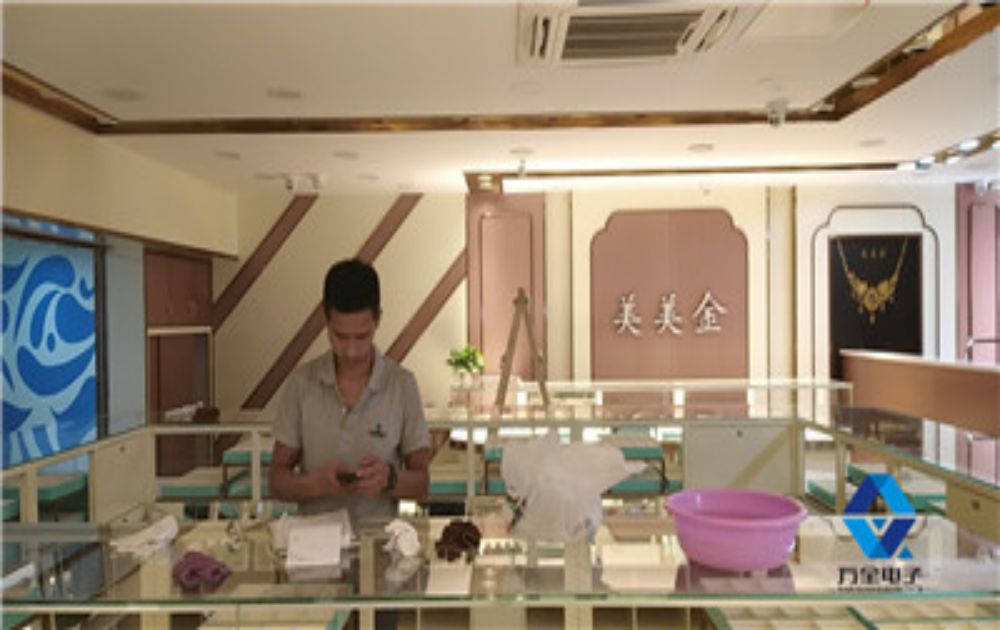 成都美美金珠寶店聯網報警系統